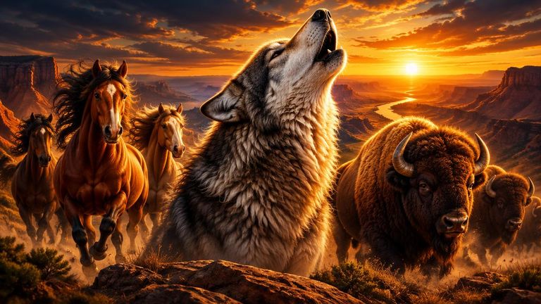 Wolf Gold -kolikkopelin teemakuva