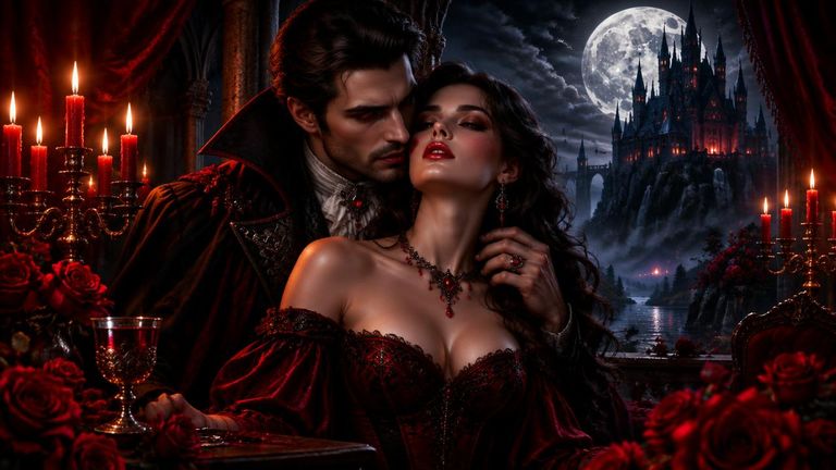 Immortal Romance -kolikkopelin teemakuva